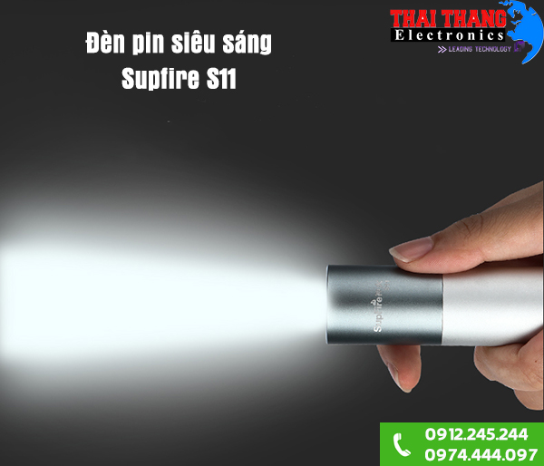Đèn pin đa năng Supfire S11