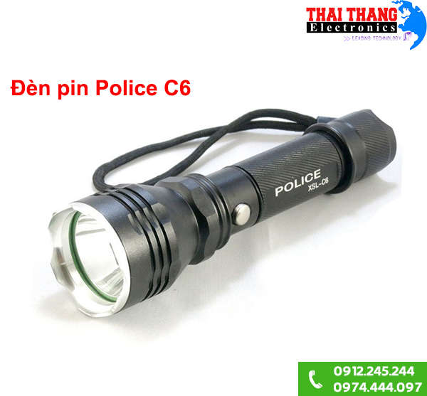 Đèn pin giá rẻ Police C6