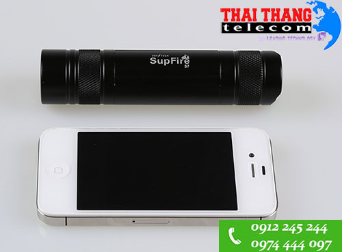 Đèn pin siêu sáng mini SupFire S7