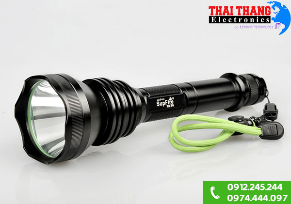 Đèn pin ánh sáng vàng Supfire X6