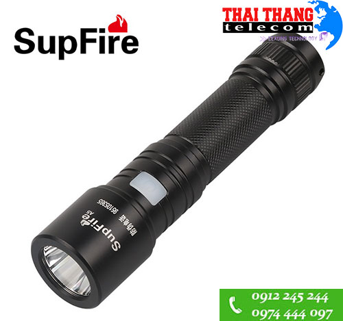 Đèn pin siêu sáng Supfire A5 IP67 sạc qua USB