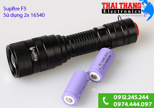 Đèn pin Supfire F5 siêu sáng giá rẻ