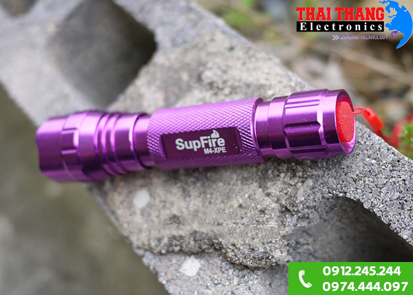 Đèn pin siêu sáng mini Supfire M4-XPE IP67