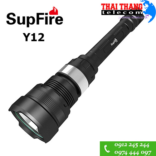 Đèn pin siêu sáng Supfire Y12 chống nước