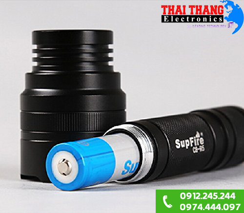 Đèn pin siêu sáng Supfire C8-R5