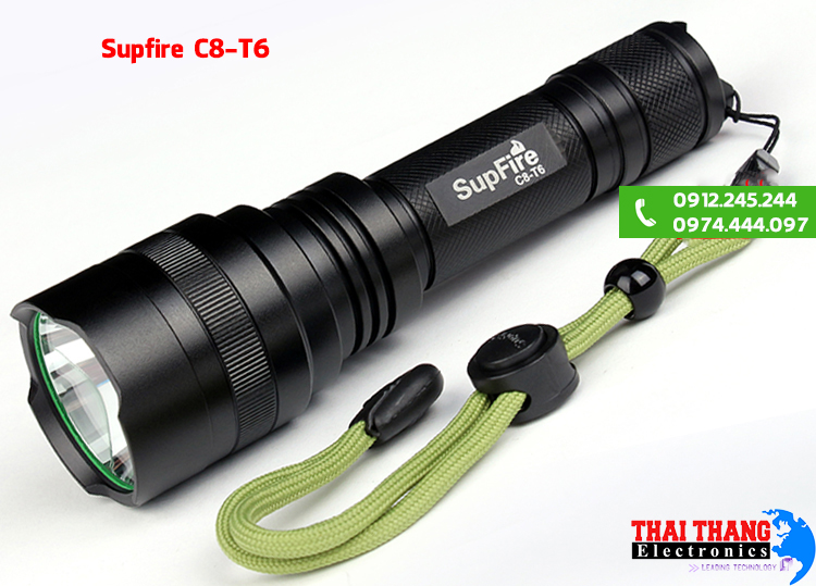 Đèn pin supfire C8-T6
