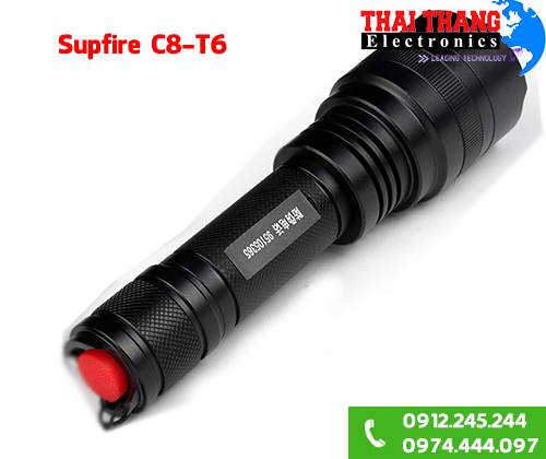 Đèn pin supfire C8-T6