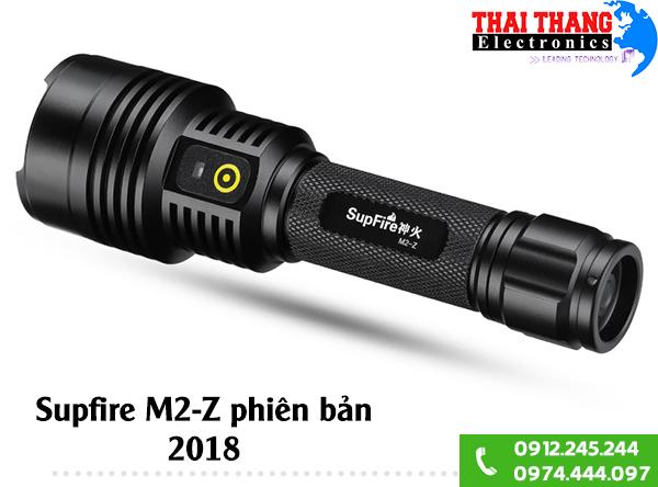 Đèn pin siêu sáng Supfire M2-Z 2018