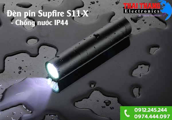 Đèn pin mini siêu sáng Supfire S11-X