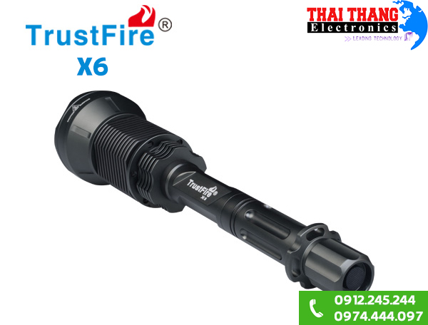 Đèn pin siêu sáng TrustFire TR-X6