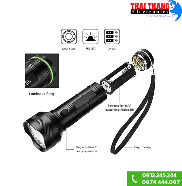 Đèn pin UV Winning Light UV12-USA