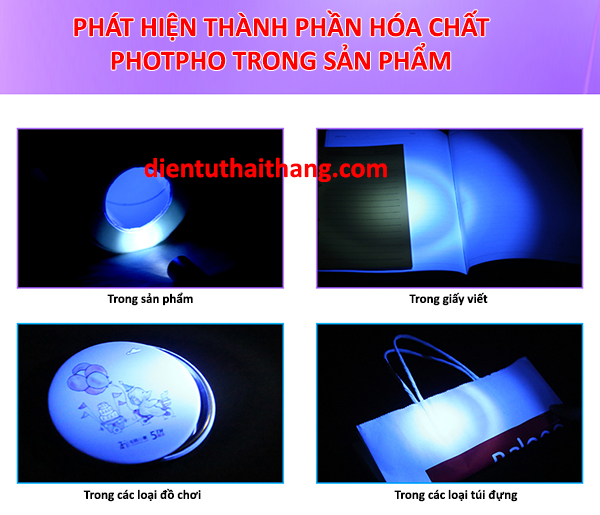 Đèn pin UV đèn tia cực tím Supfire UV04