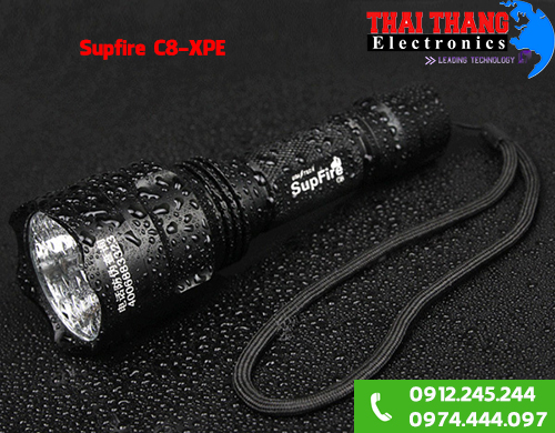 Đèn pin siêu sáng Supfire C8-XPE