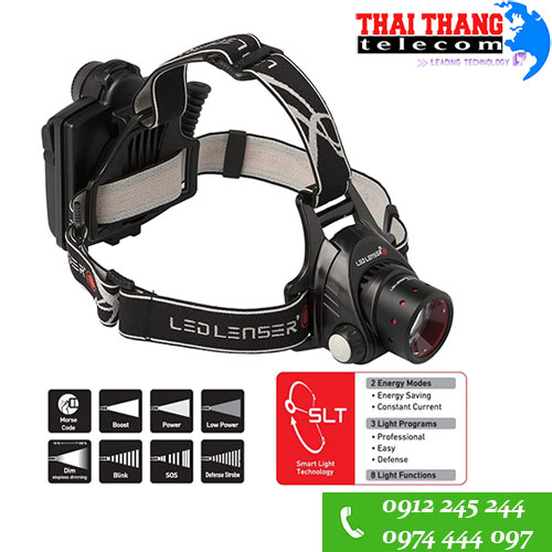 Đèn pin siêu sáng Led Lenser H14.2 của Đức