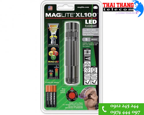Đèn pin Maglite XL100-S3096 - siêu sáng