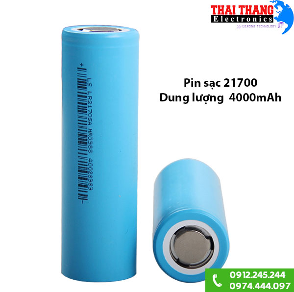 Pin sạc 21700 dung lượng 4000mAh