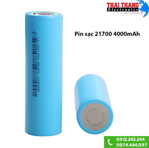 Pin sạc 21700 dung lượng 4000mAh