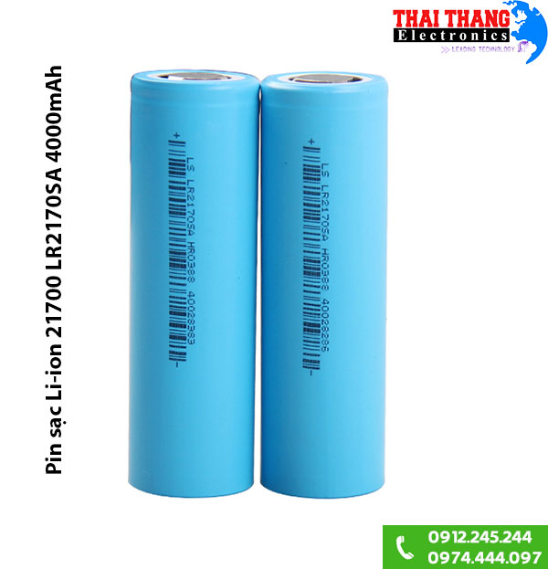 Pin sạc 21700 dung lượng 4000mAh