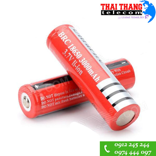 Pin sạc UltraFire 18650 có mạch bảo vệ