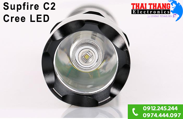 Đèn pin Supfire C2 siêu sáng