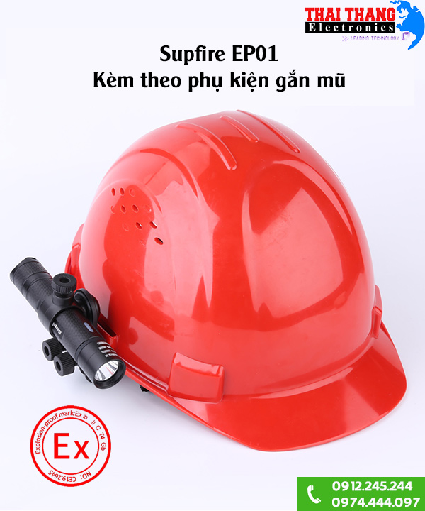 Đèn pin chống cháy nổ Supfire EP01