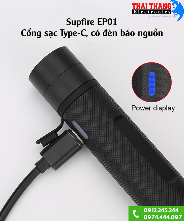 Đèn pin chống cháy nổ Supfire EP01