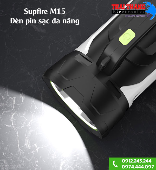 Đèn pin cứu hộ chuyên dụng Supfire M15
