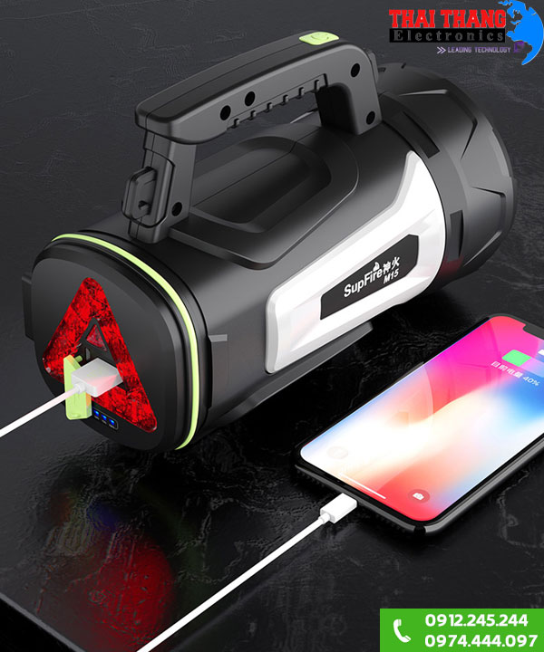 Đèn pin cứu hộ chuyên dụng Supfire M15