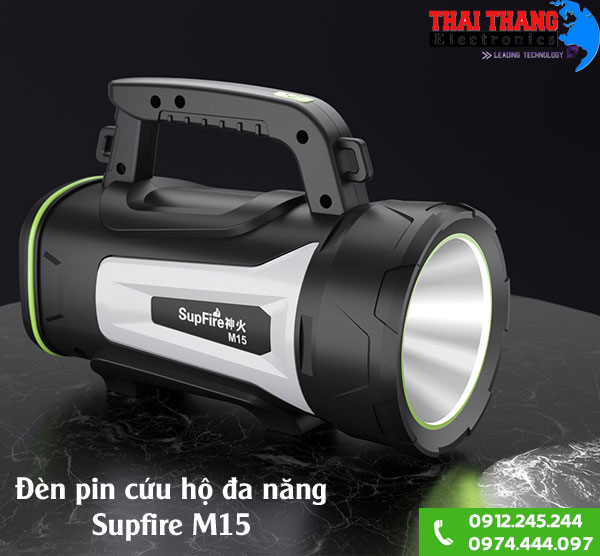 Đèn pin cứu hộ chuyên dụng Supfire M15