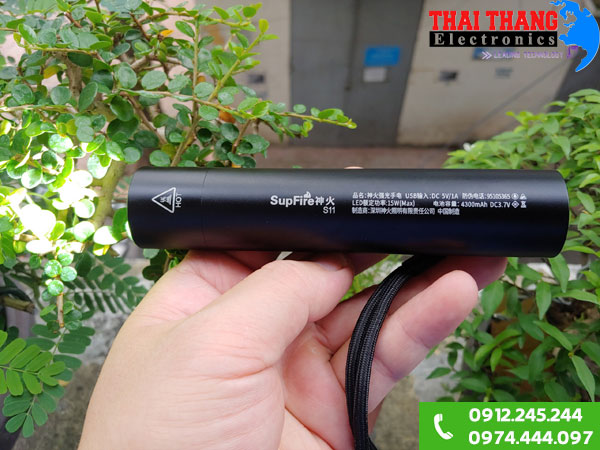 Đèn pin siêu sáng nhỏ gọn Supfire S11 XHP50