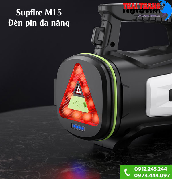 Đèn pin cứu hộ chuyên dụng Supfire M15