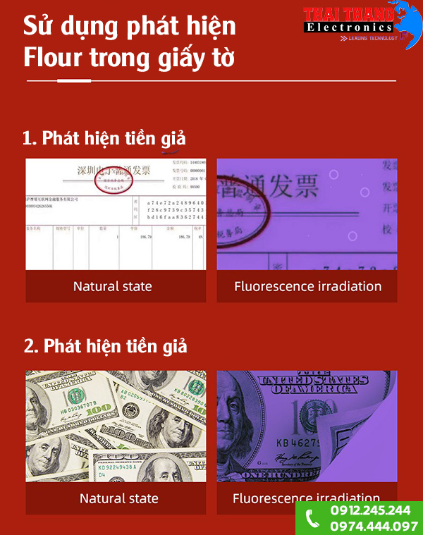 Đèn UV siêu sáng 2 trong 1 Supfire G3
