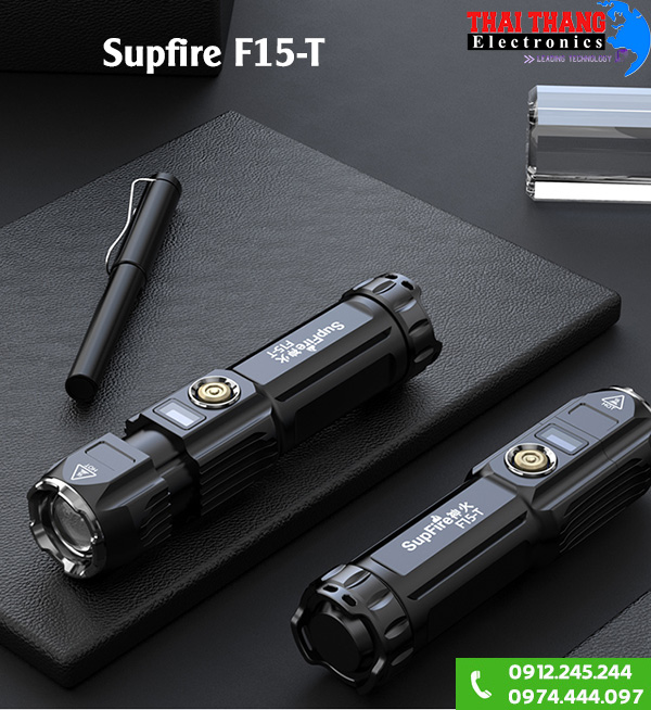 Đèn pin siêu sáng Supfire F15-T
