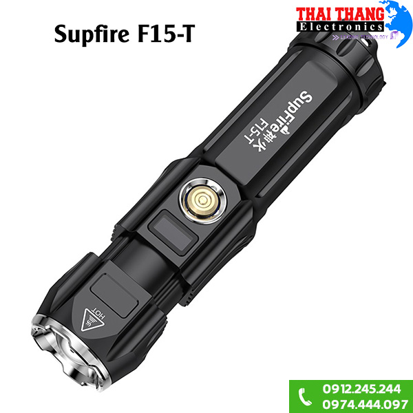 Đèn pin siêu sáng Supfire F15-T