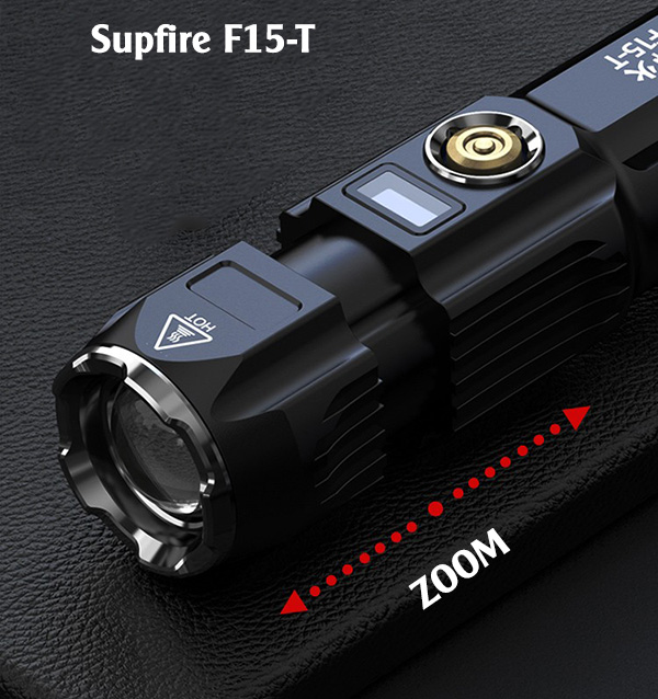 Đèn pin siêu sáng Supfire F15-T