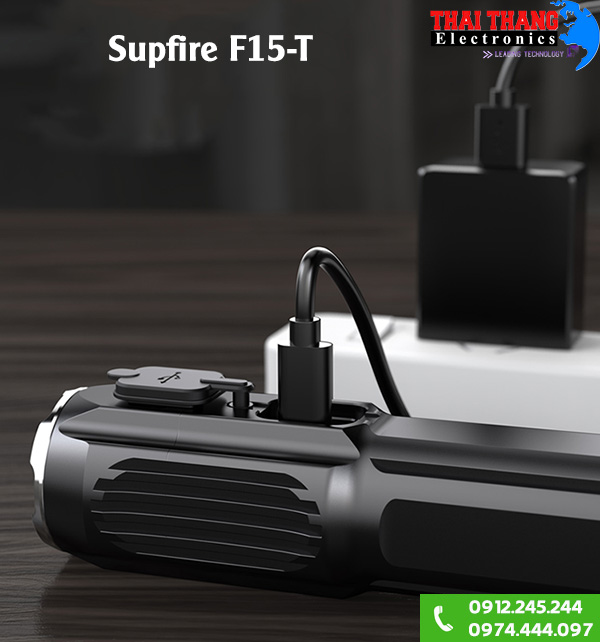Đèn pin siêu sáng Supfire F15-T