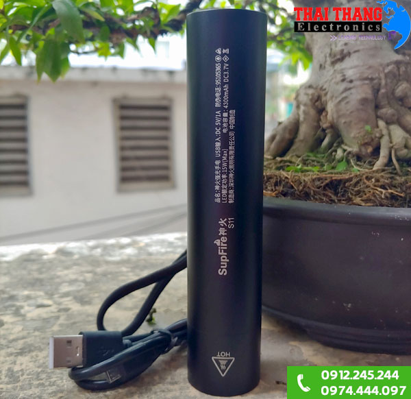 Đèn pin siêu sáng nhỏ gọn Supfire S11 XHP50