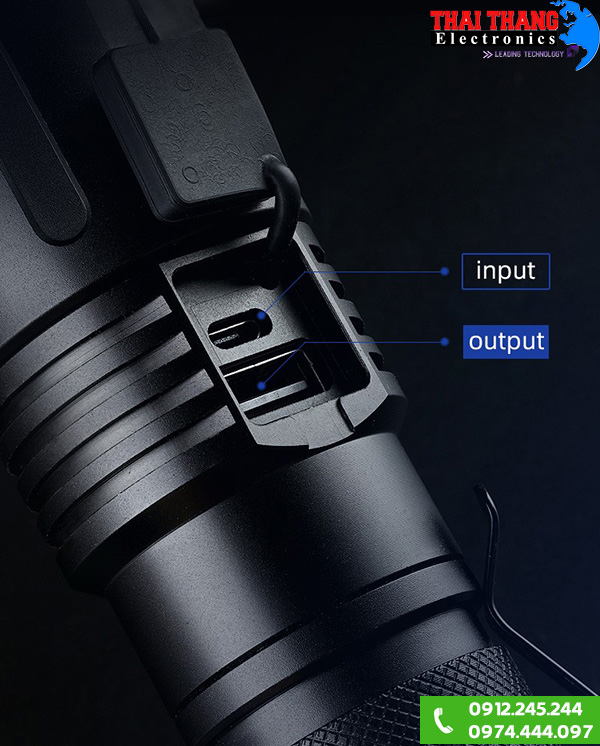 Đèn pin cầm tay siêu sáng Supfire X60-T