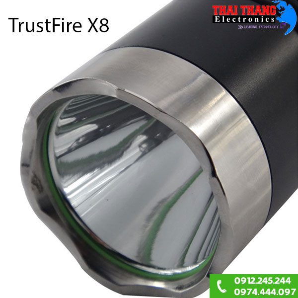 Đèn pin siêu sáng TrustFire X8 sáng trắng
