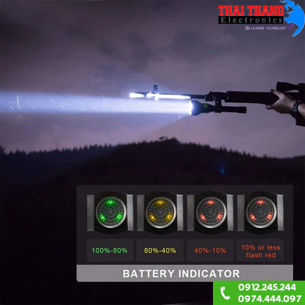 Đèn pin chiếu xa TrustFire T70 xa 1km