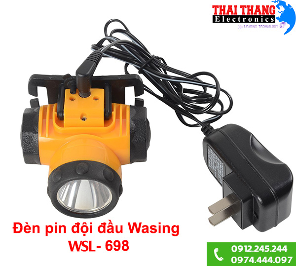 Đèn pin chống cháy nổ Wasing WSL-698 đội đầu