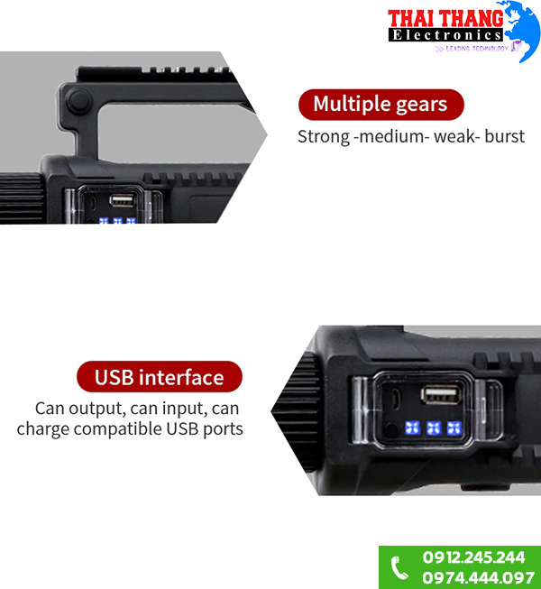 Đèn pin tuần tra W591