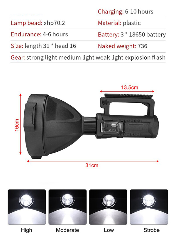 Đèn pin tuần tra W591