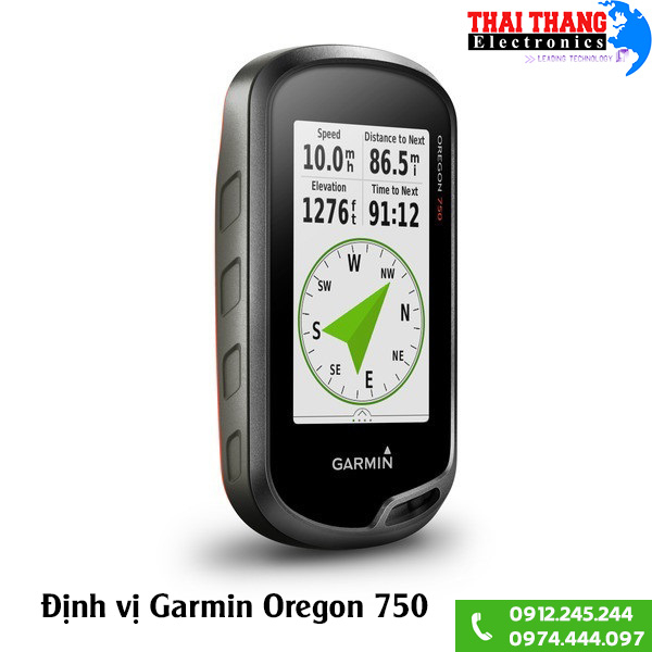 Thiết bị định vị GPS Garmin Oregon 750 chụp ảnh