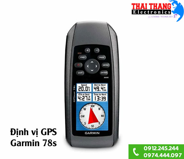 Định vị vệ tinh GPS cầm tay Garmin 78s