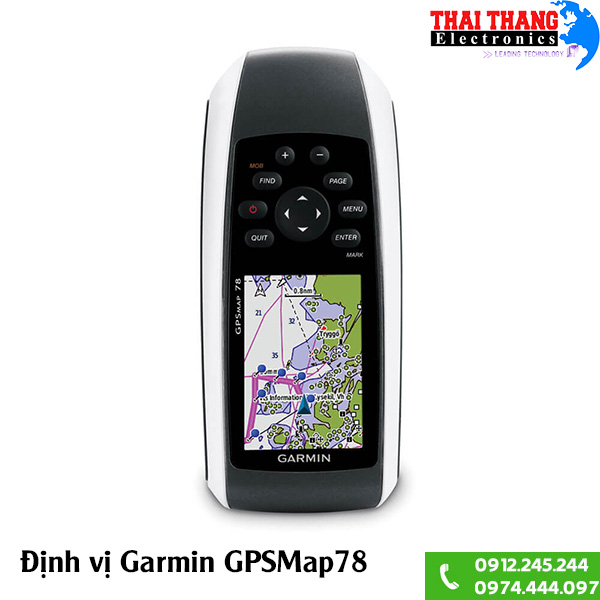 Máy định vị cầm tay GPS Garmin GPSMAP 78