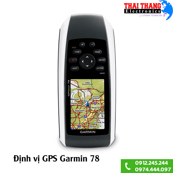 Máy định vị cầm tay GPS Garmin GPSMAP 78
