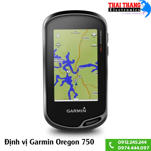 Thiết bị định vị GPS Garmin Oregon 750 chụp ảnh