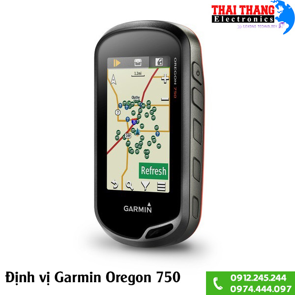 Thiết bị định vị GPS Garmin Oregon 750 chụp ảnh