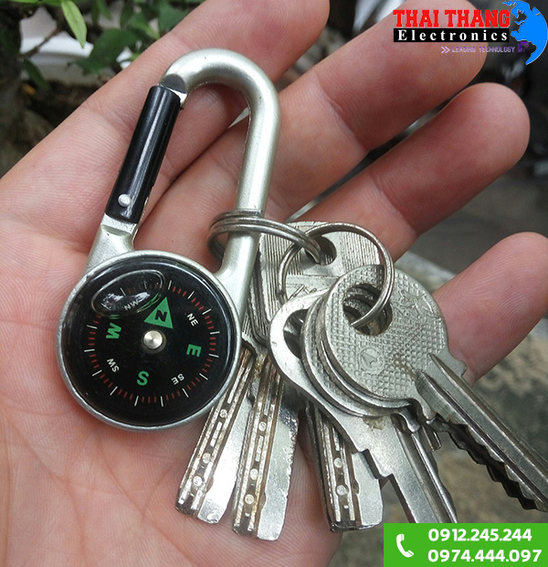 La bàn móc khóa tiện dụng
